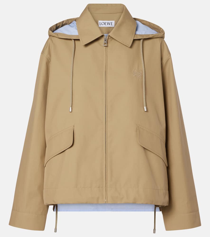 Anagram cotton gabardine jacket