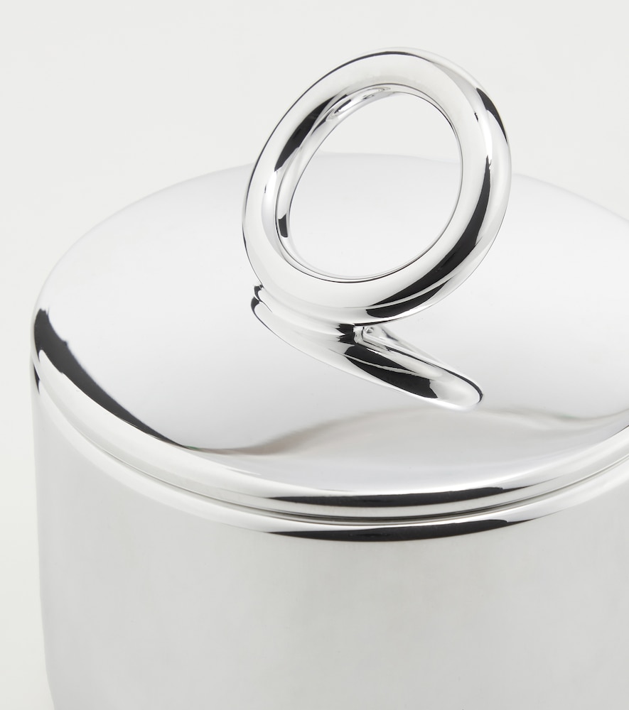  Christofle Christofle Vertigo Silver-plated Sugar Bowl By Andree Putman 