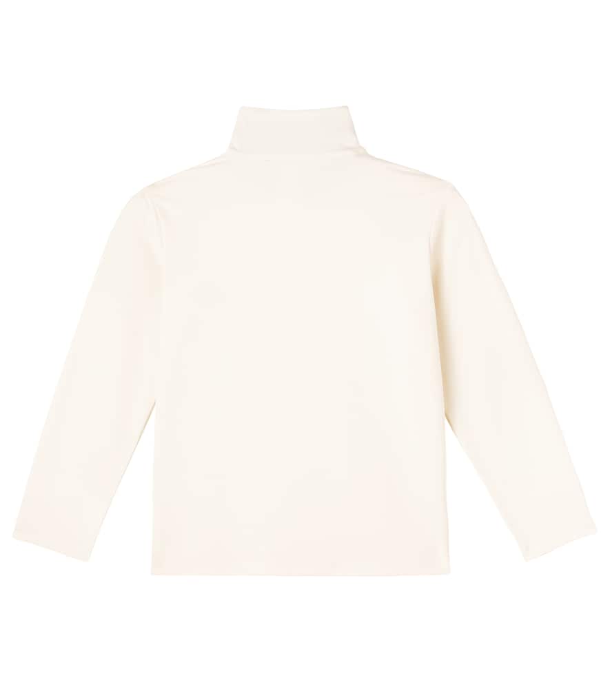 Bogner Benno Printed Half-zip Technical Top In White
