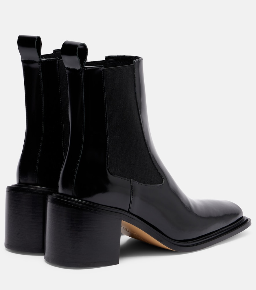  Souliers Martinez Souliers Martinez Dallas 60 Leather Chelsea Boots 