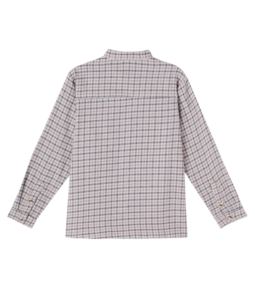 Wheat Willum Checked Shirt In Brown