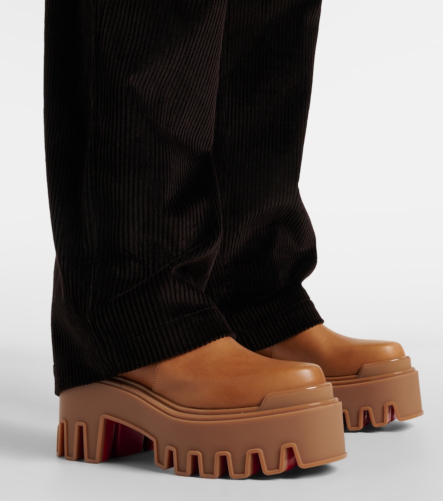 Christian Louboutin Marchacroche leather Chelsea boots