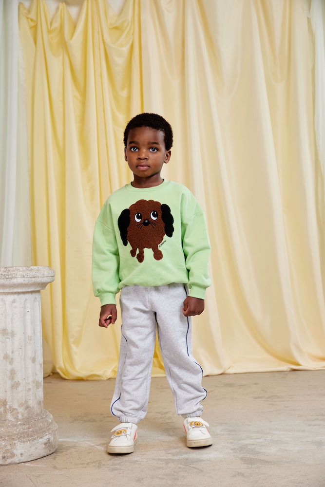  Mini Rodini Mini Rodini Sweatshirt Doggie Aus Baumwolle 