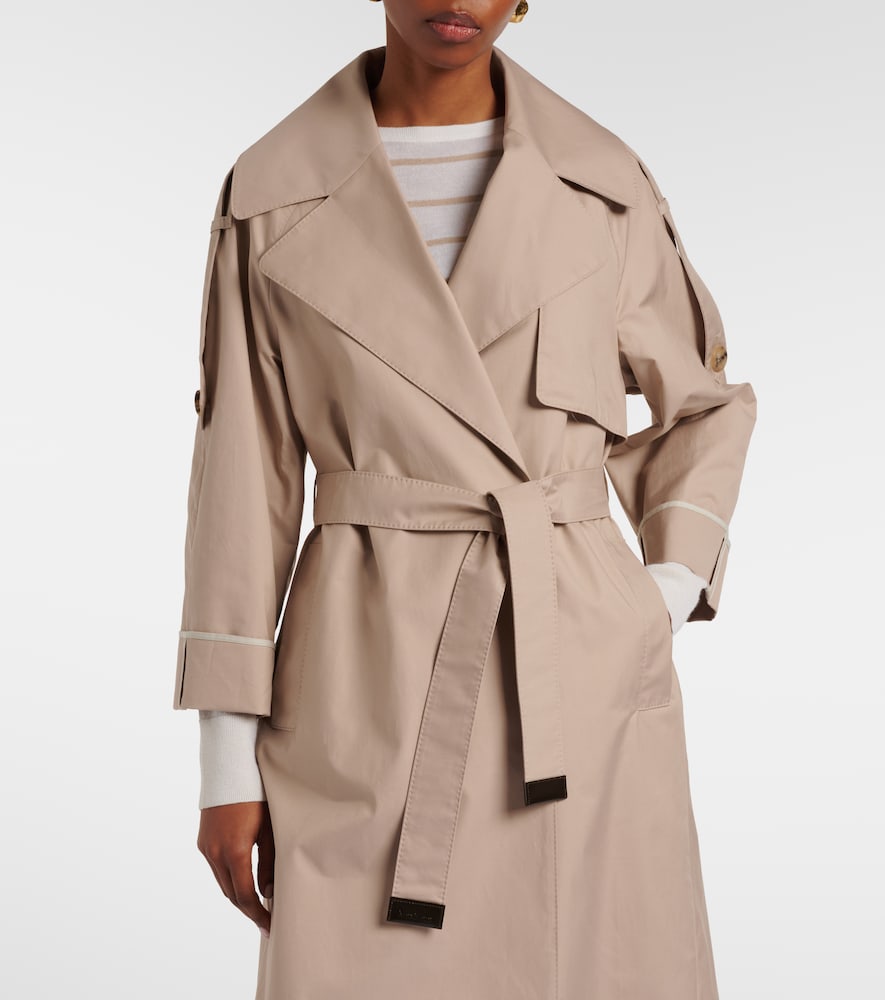  Max Mara Max Mara Trenchcoat Aus Gabardine 
