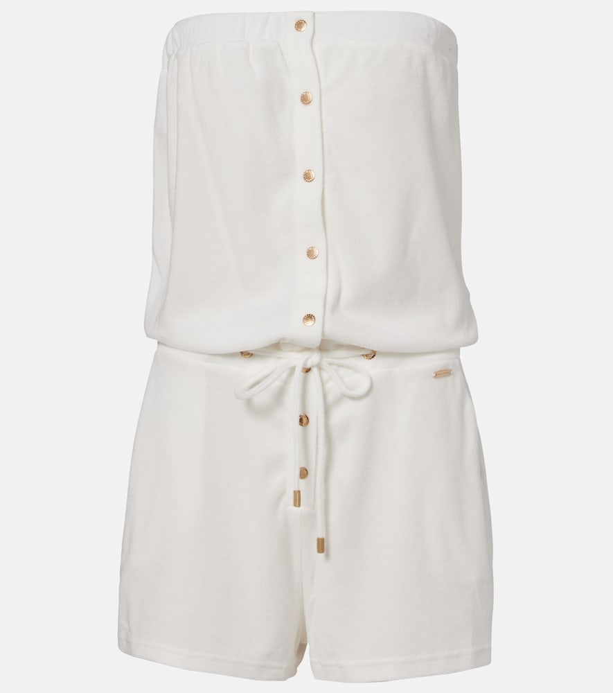 Melissa Odabash Venus cotton-blend romper | Thumbnail 6 Melissa Odabash Venus cotton-blend romper | Thumbnail 6