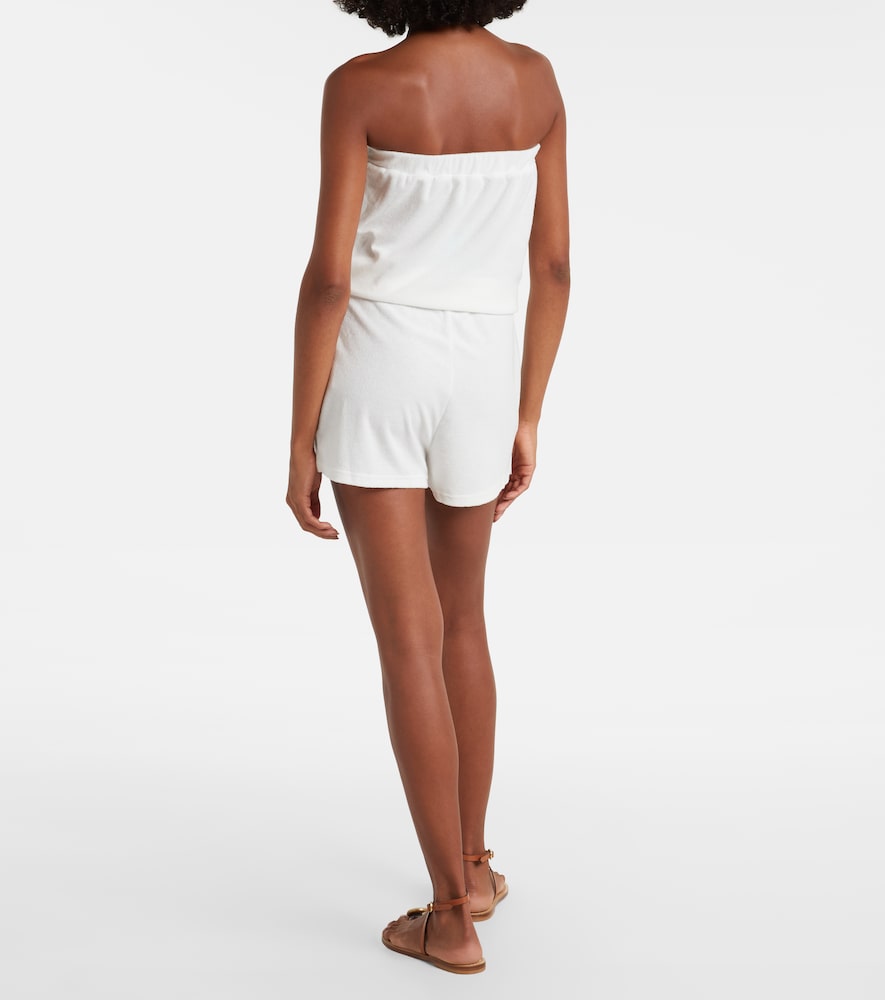 Melissa Odabash Melissa Odabash Venus Cotton-blend Romper 