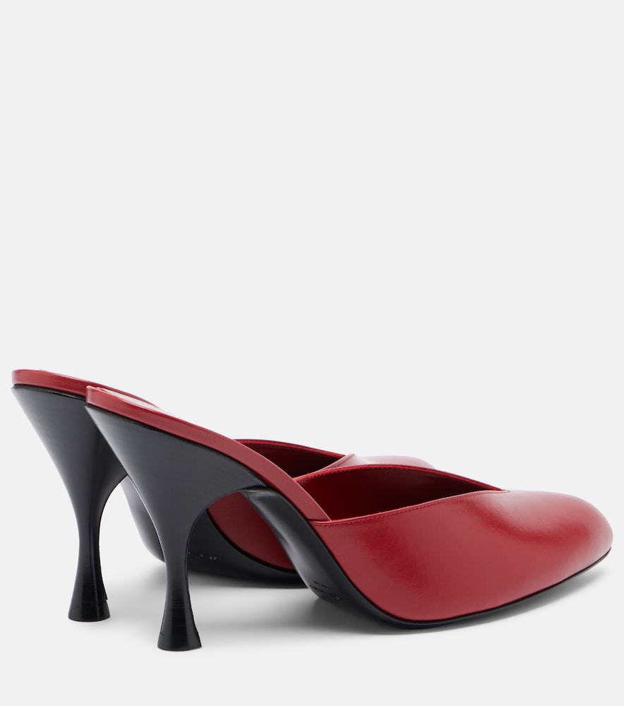  Herbert Levine Herbert Levine Sitting Pretty Leather Mules 
