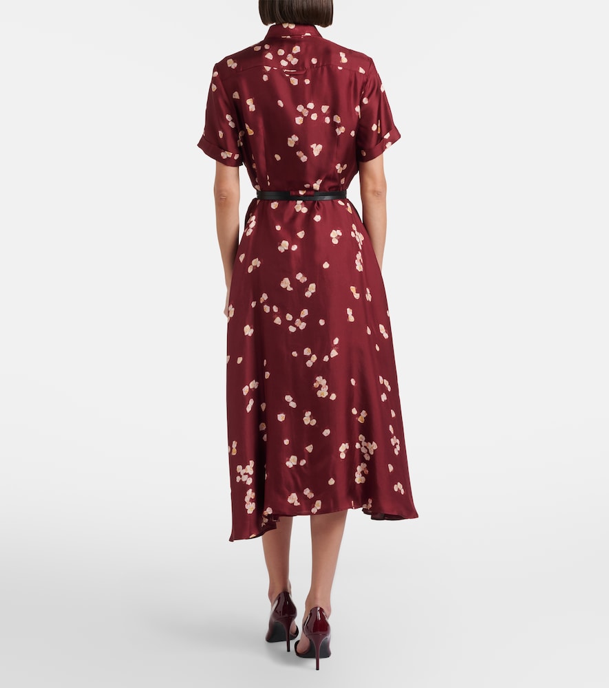  Altuzarra Altuzarra Bedrucktes Hemdblusenkleid Aus Seide 