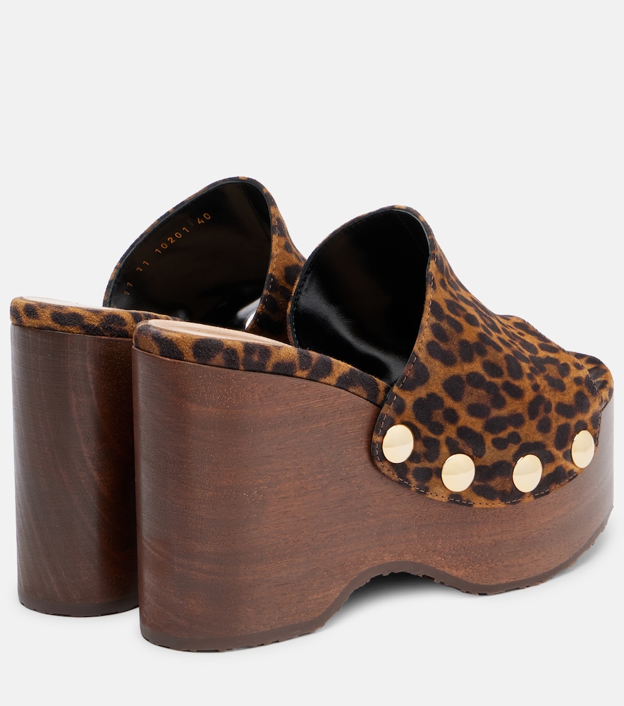 Ardéa Leopard-Print Wedge