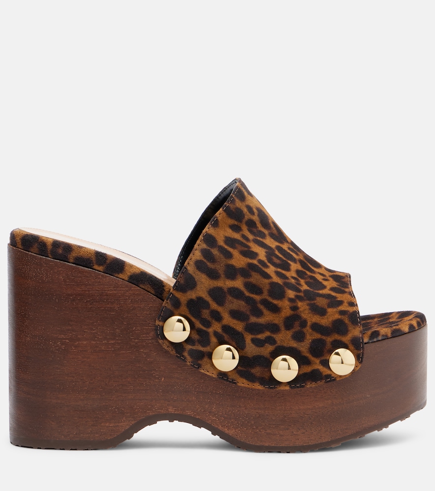 Ardéa Leopard-Print Wedge