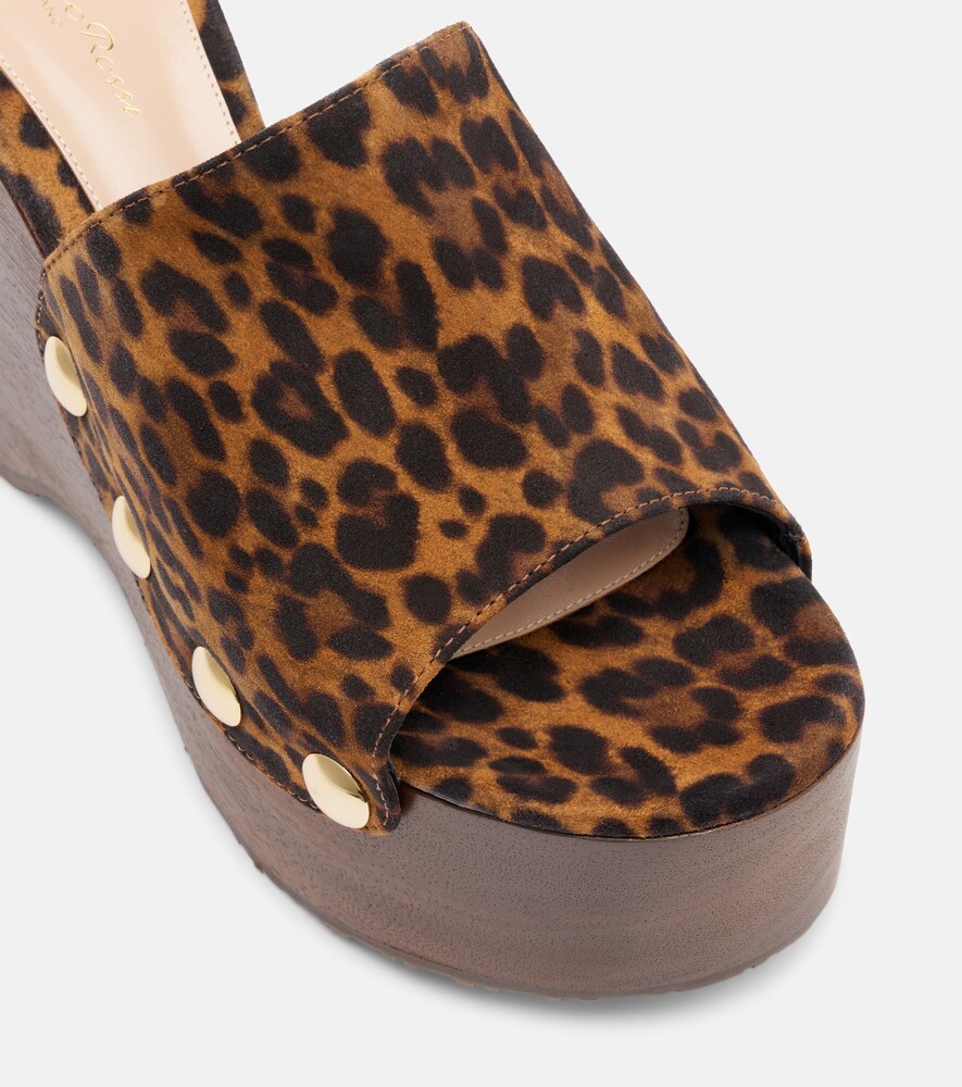 Ardéa Leopard-Print Wedge