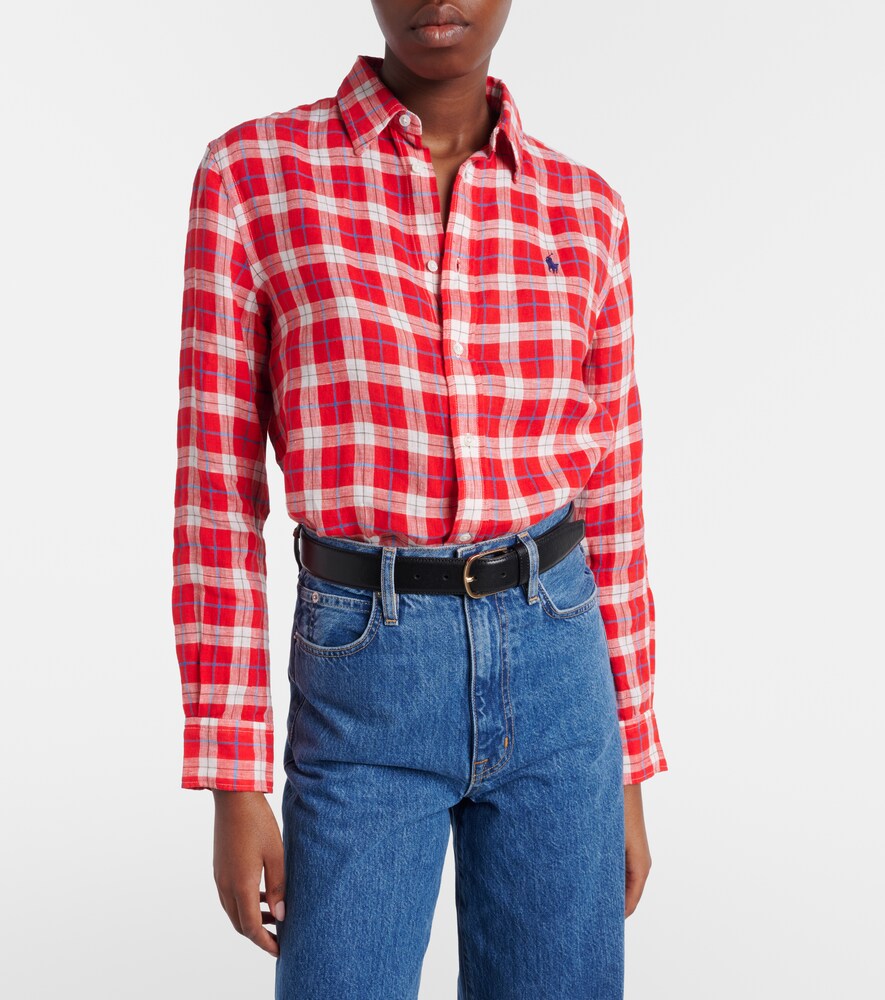 Polo Ralph Lauren Plaid linen shirt