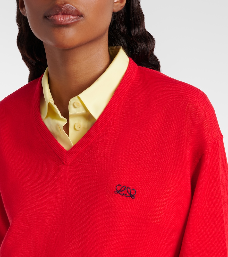 Double L Asymmetric Sweater