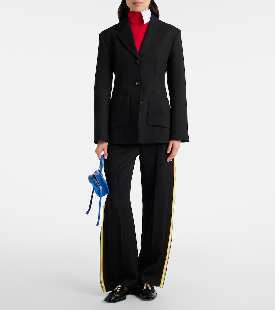  Loewe Loewe Double L Ribbed-knit Top 