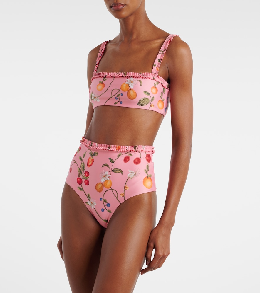 Agua by Agua Bendita Nopal printed bikini bottoms
