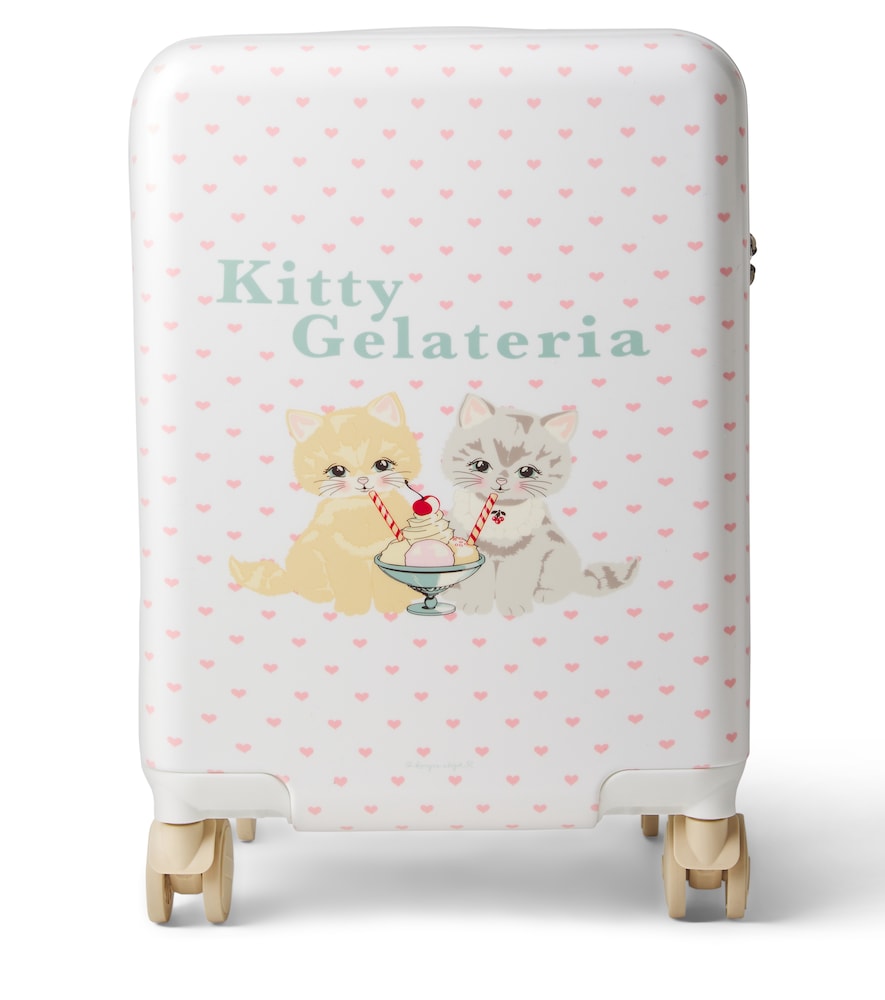 Konges Slojd White Printed Carry-On Suitcase - Mytheresa
