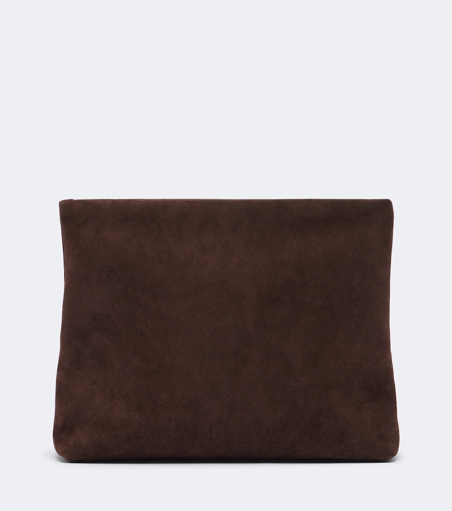 Clutch Jerry aus Veloursleder