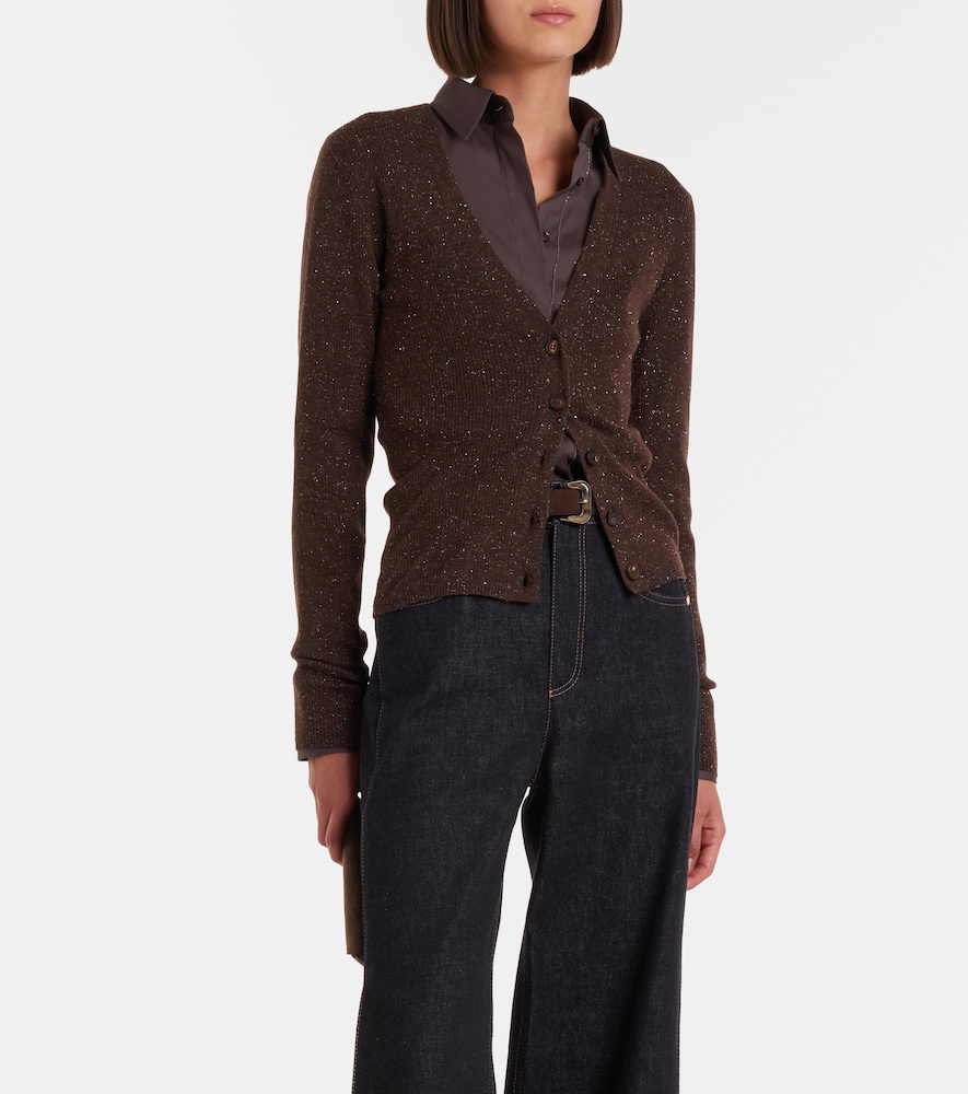  Brunello Cucinelli Brunello Cucinelli Cardigan Aus Rippstrick 