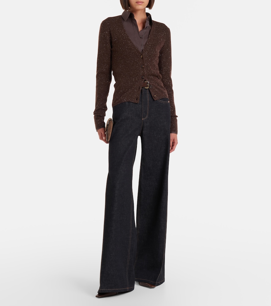  Brunello Cucinelli Brunello Cucinelli Cardigan Aus Rippstrick 