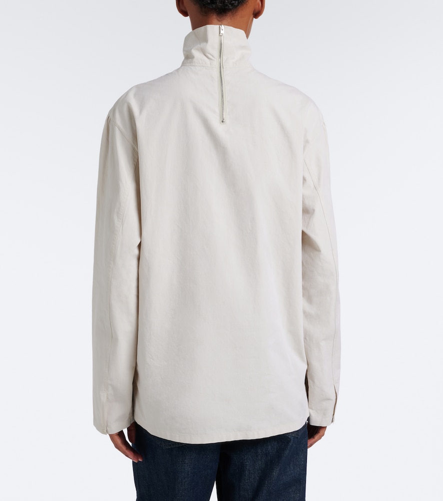 Cotton Turtleneck Top