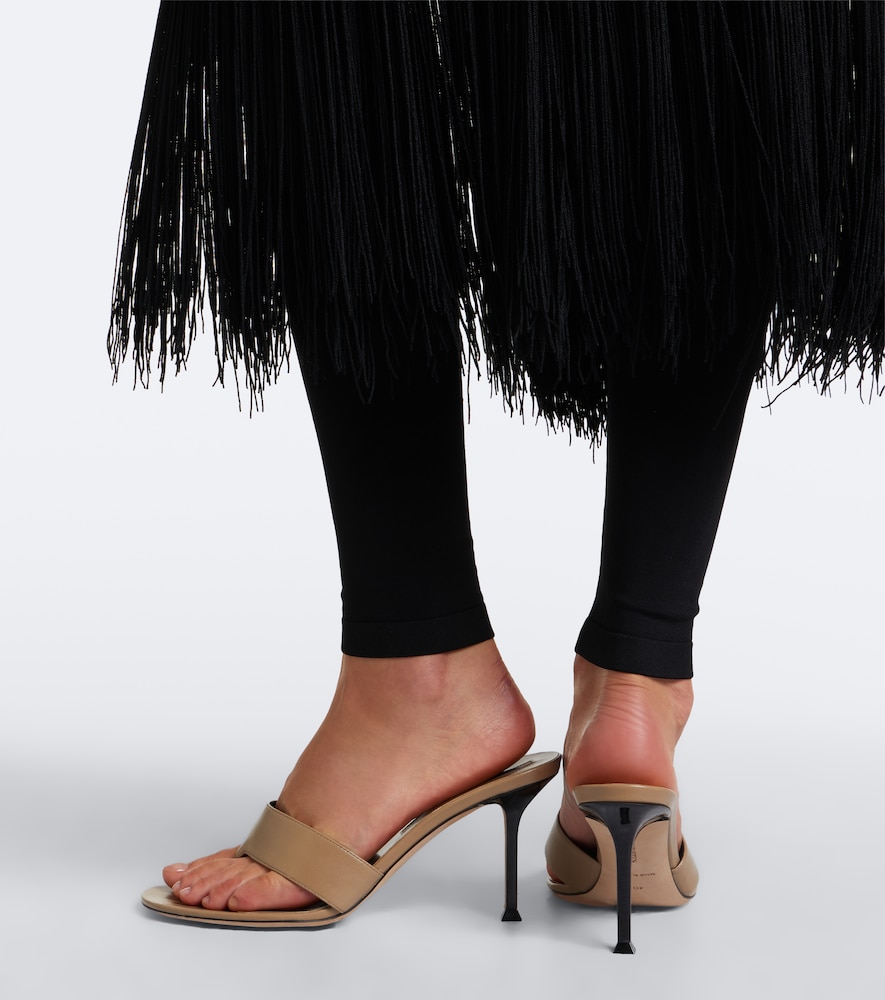 Helix Leather Thong Sandals