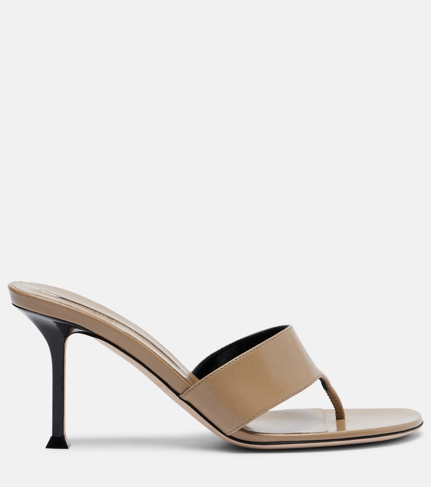 Helix Leather Thong Sandals