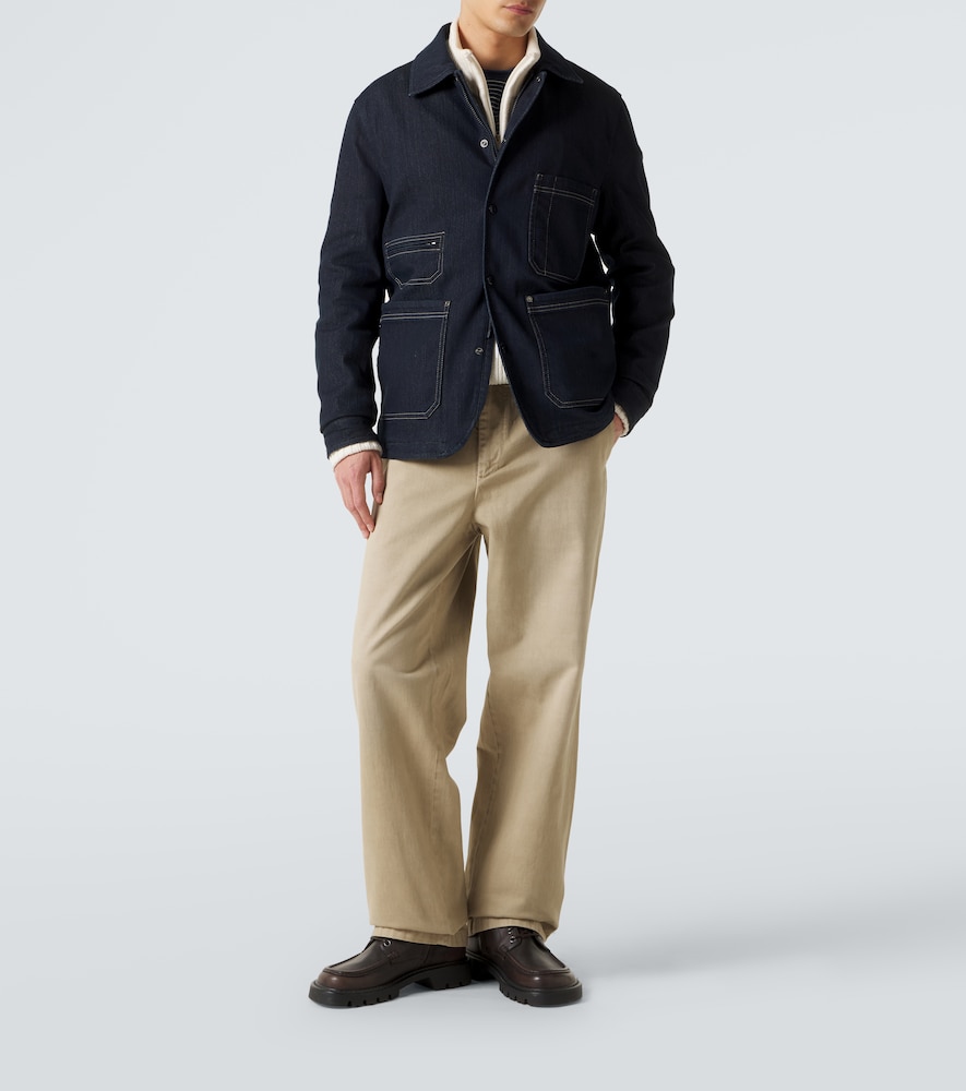  Moncler Moncler Haderu Denim Jacket 