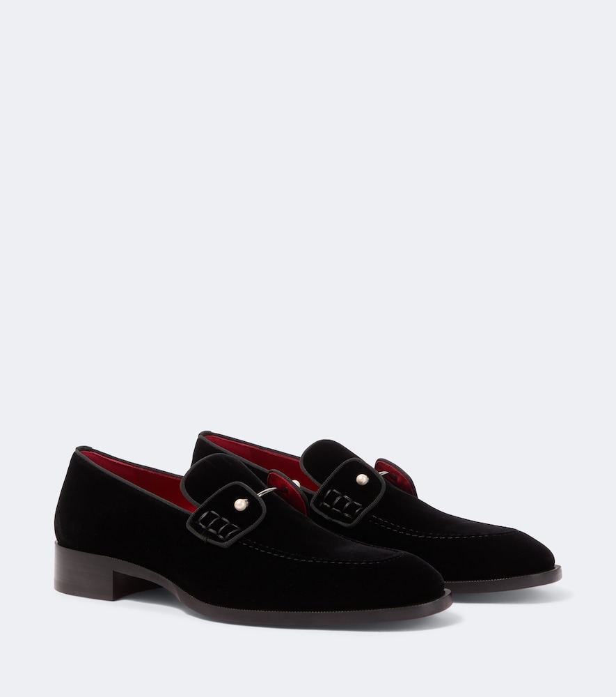 Loafers Chambelimoc aus Samt