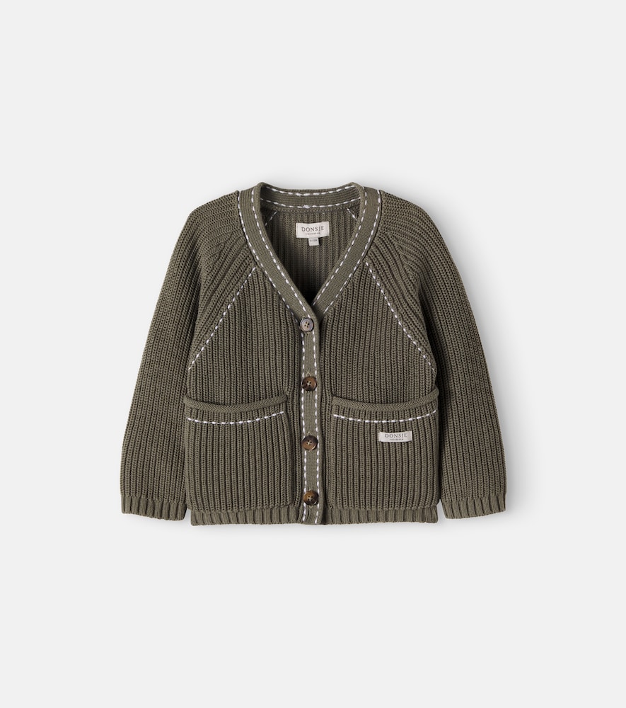 Cardigan Baby Khalan aus Baumwolle