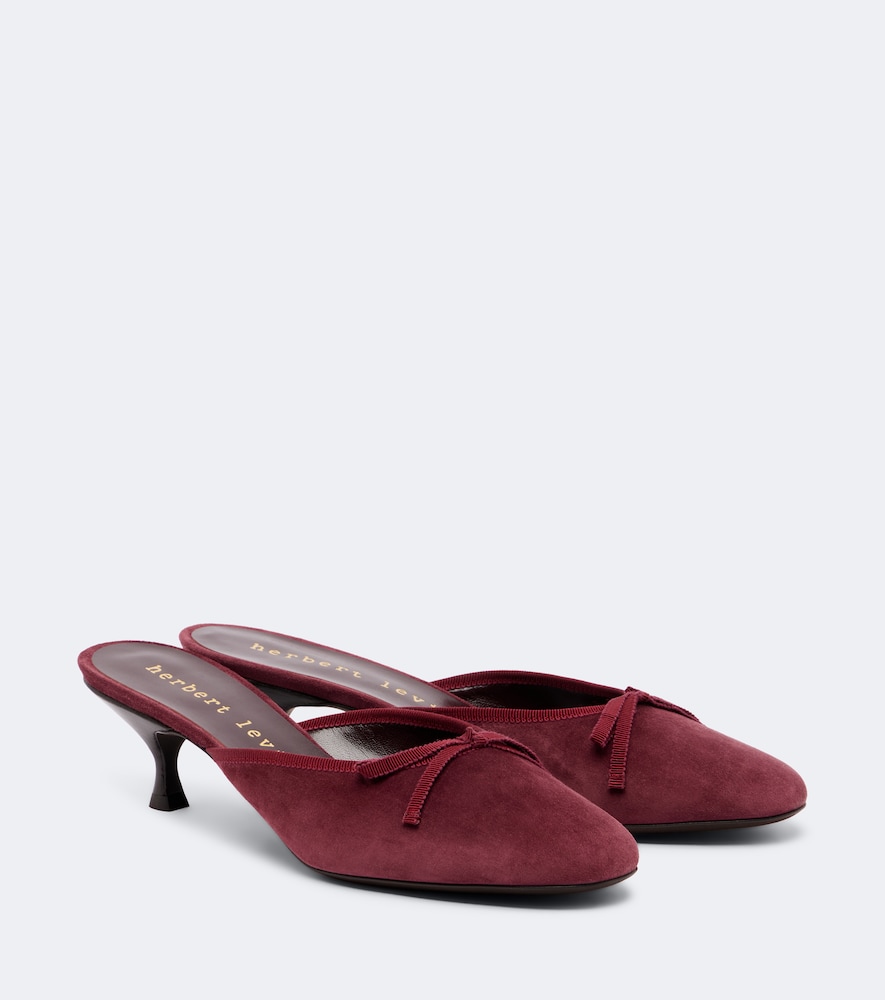 Mules 24/7 aus Veloursleder