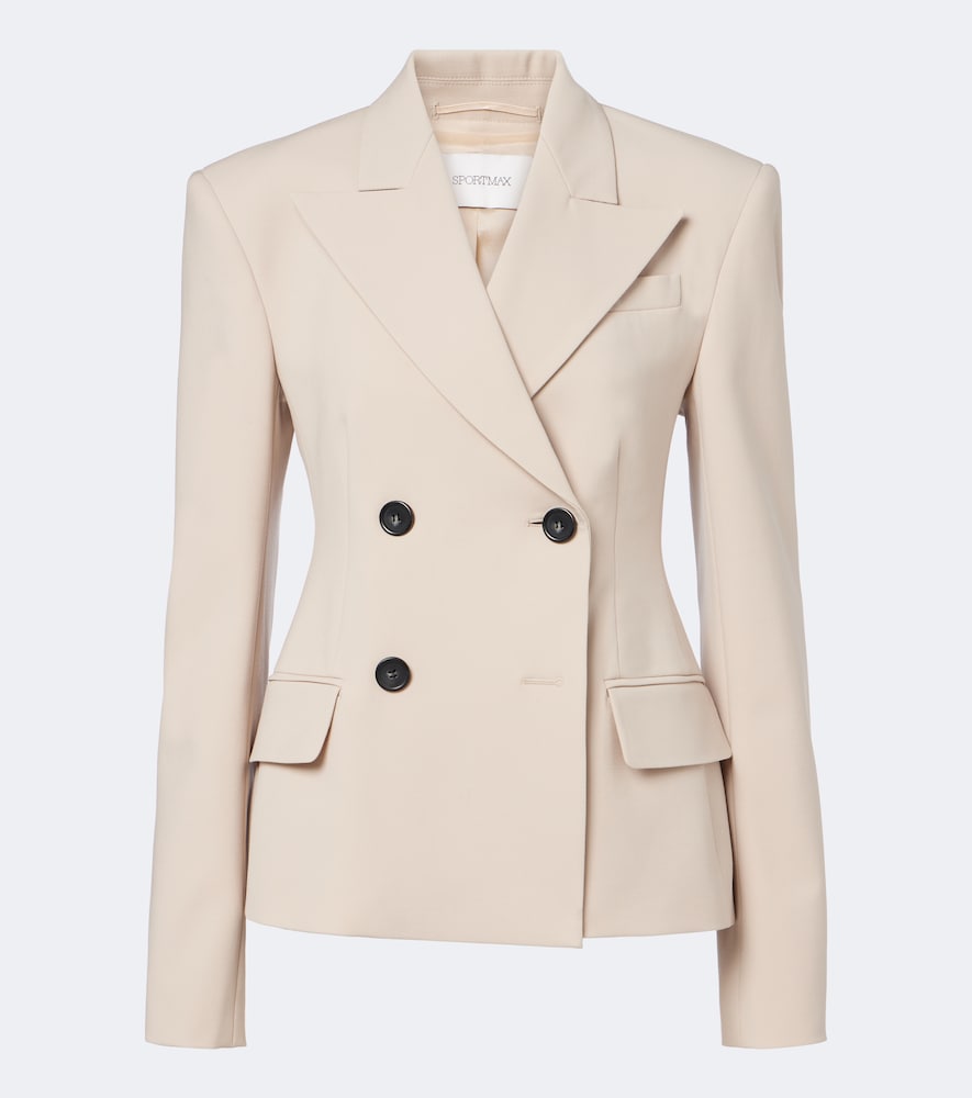 Blazer aus einem Wollgemisch