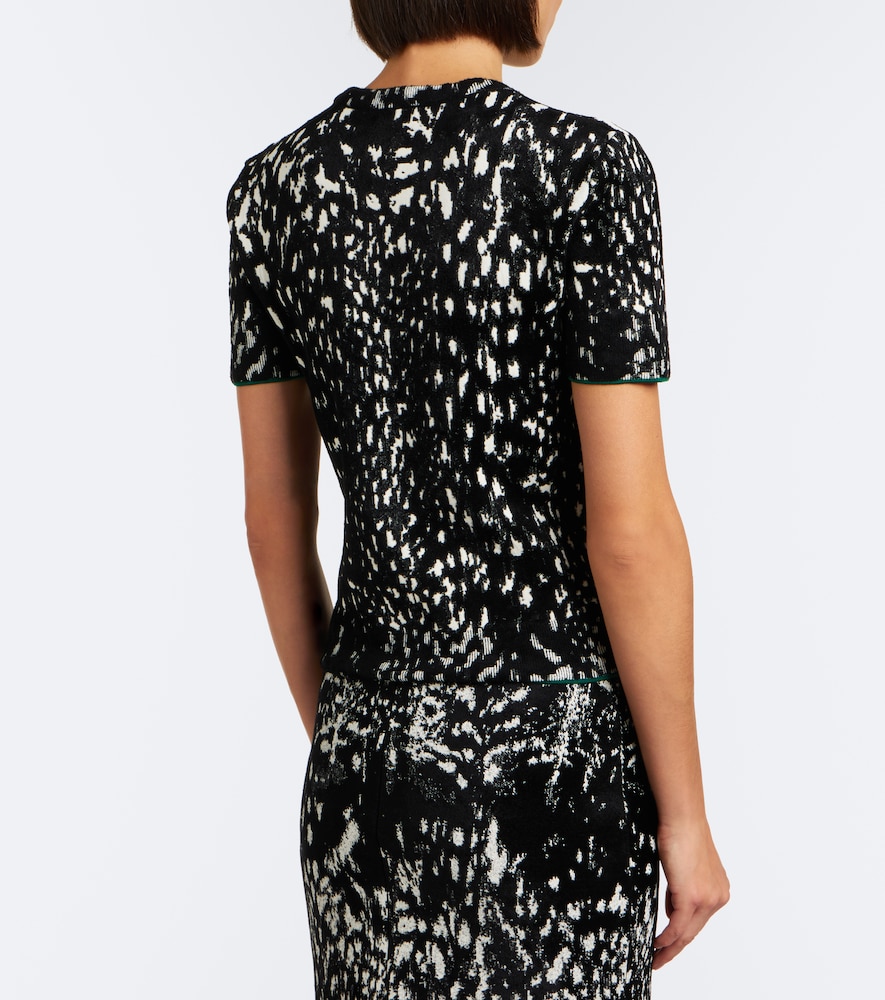 Jacquard Velvet T-Shirt