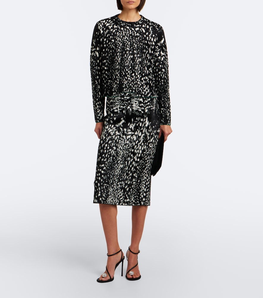 Jacquard Velvet T-Shirt