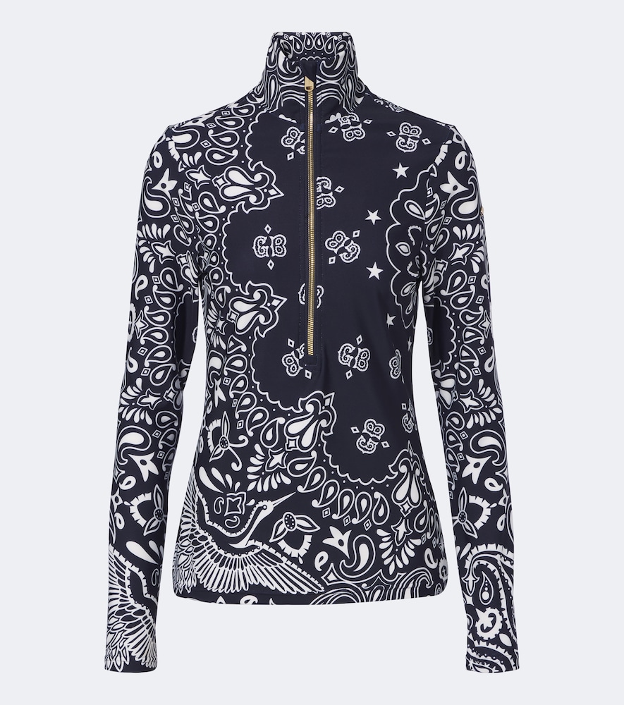 Tokiko Paisley Ski Top