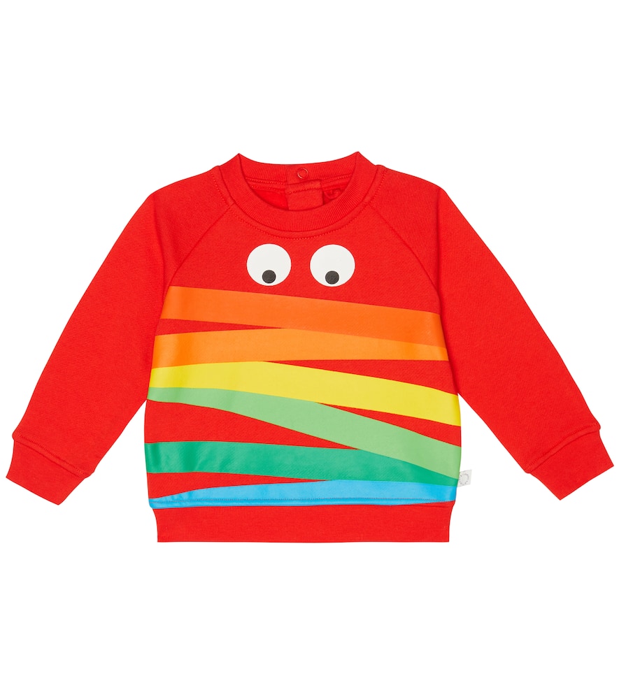 Stella McCartney Kids Baby printed cotton jersey sweatshirt
