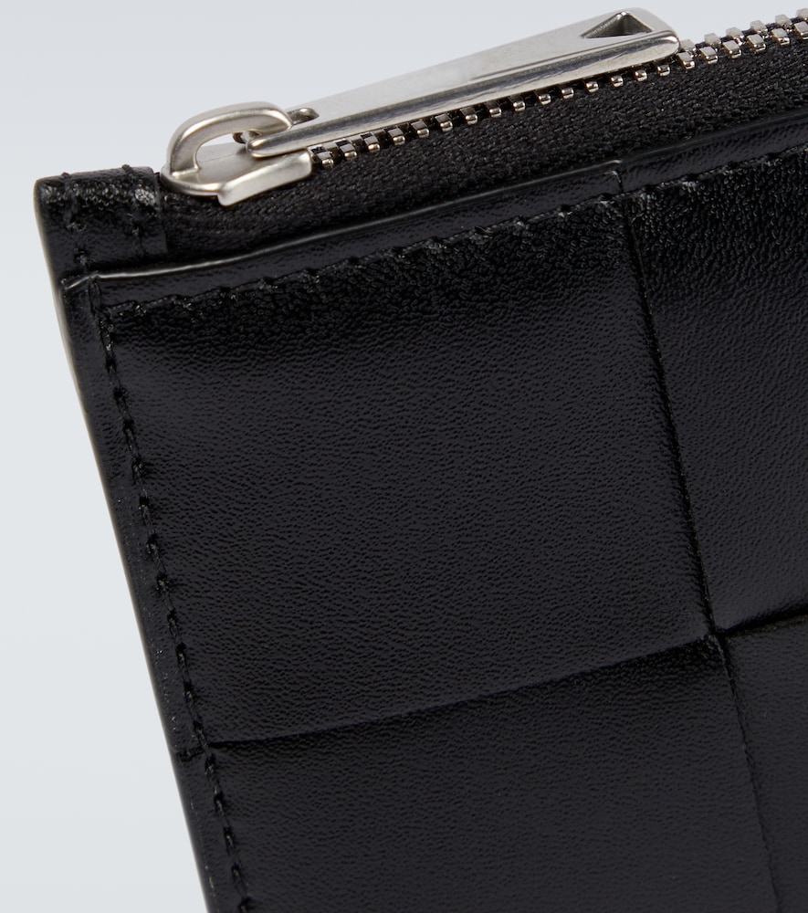  Bottega Veneta Bottega Veneta Intreccio Leather Card Case 