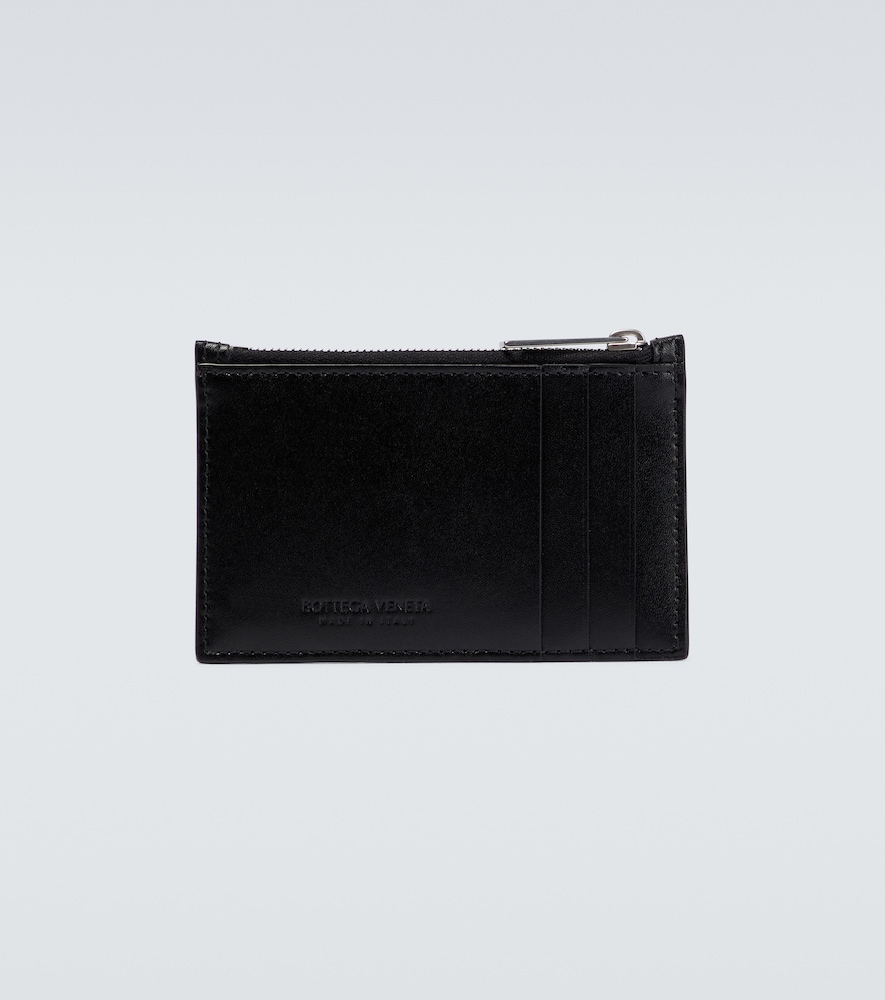  Bottega Veneta Bottega Veneta Intreccio Leather Card Case 