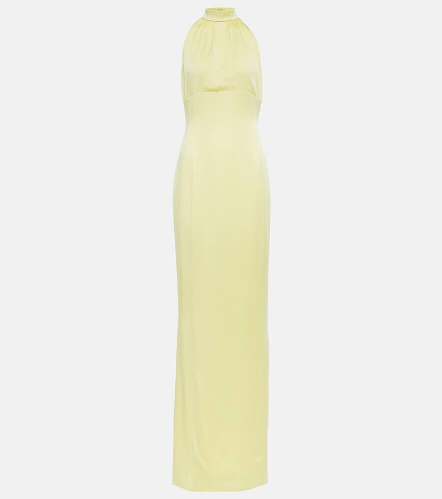 Givenchy Halterneck satin gown
