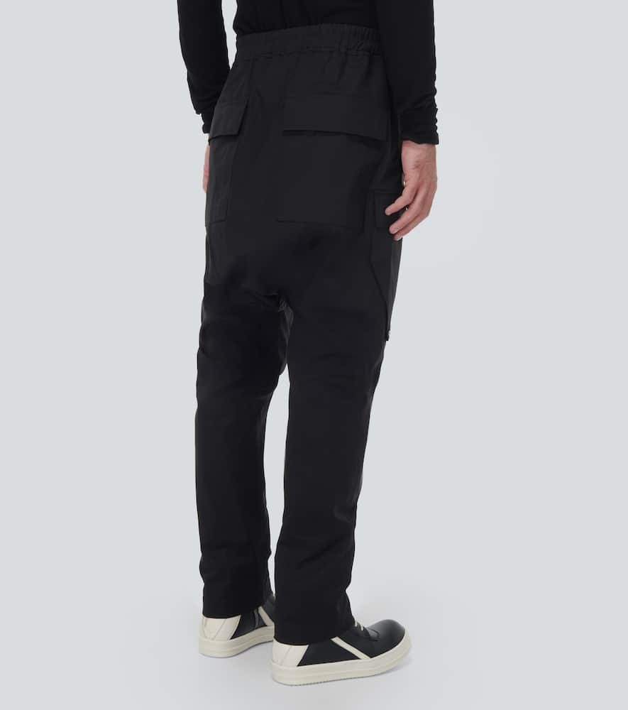 Shop Rick Owens Drkshdw Cotton-blend Sweatpants In Black