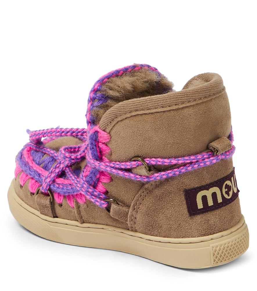  Mou Kids Mou Kids Sneakers Scoubidou Aus Veloursleder 
