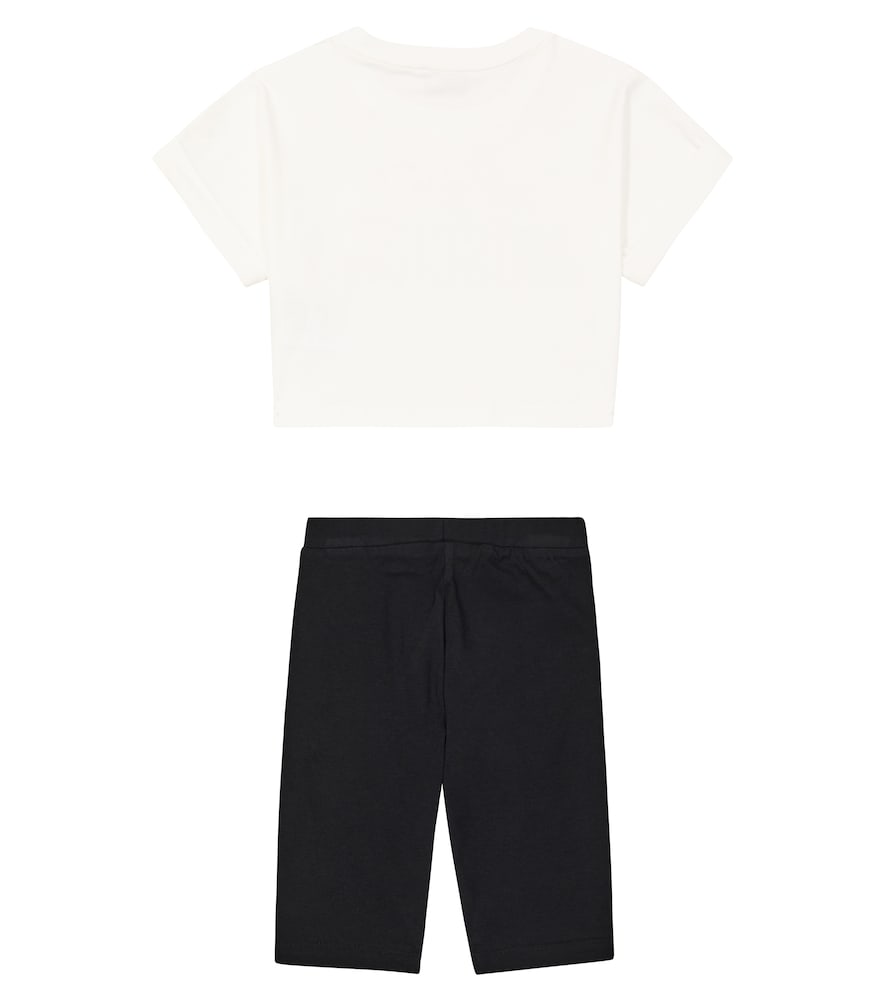  Moschino Kids Moschino Kids Set Aus T-shirt Und Shorts 