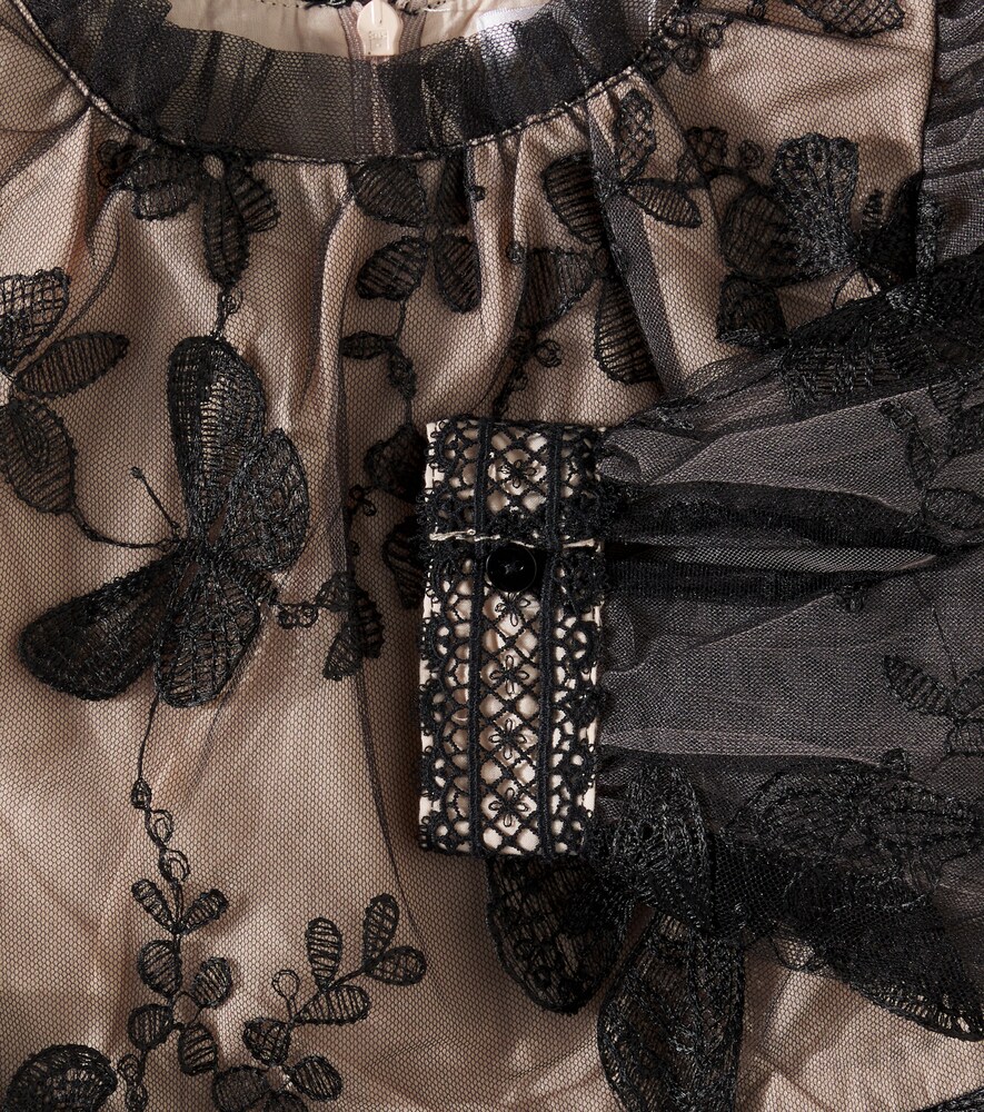  Petite Amalie Petite Amalie Robe En Tulle à Ornements 