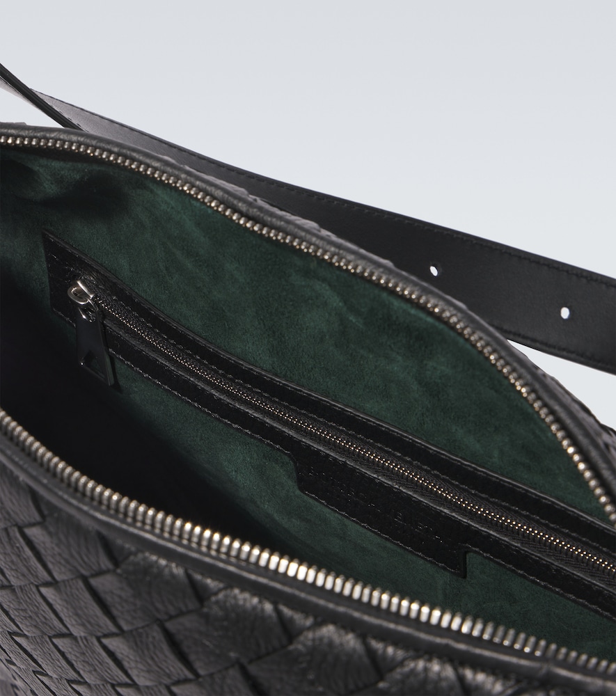  Bottega Veneta Bottega Veneta Messenger Bag Traveller Small Aus Leder 