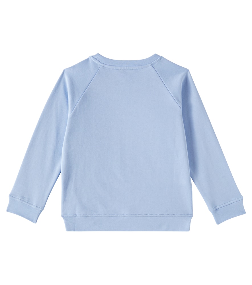 Stella Mccartney Cotton Sweater In Blue