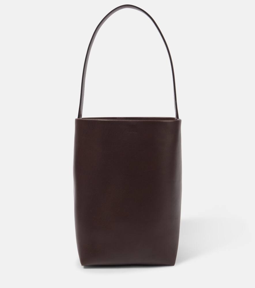 The Row Park N/S Medium leather tote bag