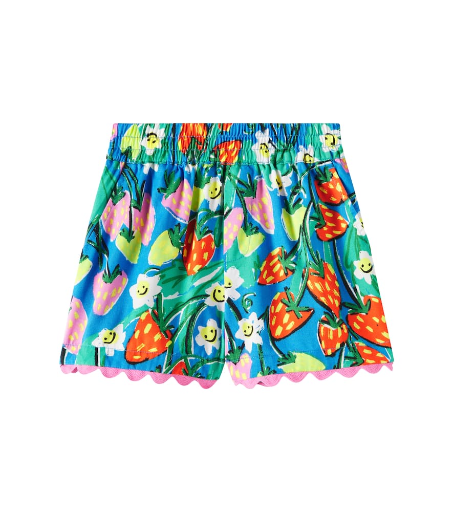 Stella Mccartney Printed Shorts In Multicoloured