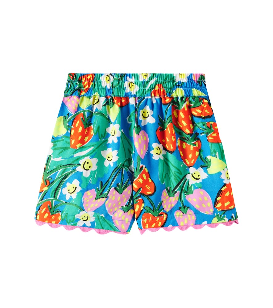 Stella Mccartney Printed Shorts In Multicoloured