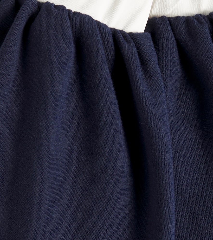 Il Gufo Cotton-blend Skirt In Blue