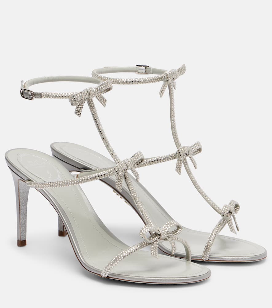 Catherina 80 crystal-embellished sandals