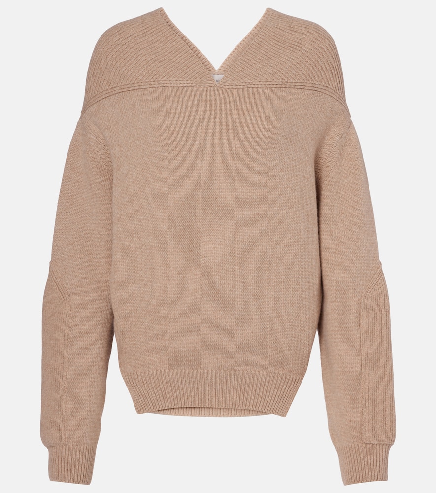 Wool and cashmere sweater